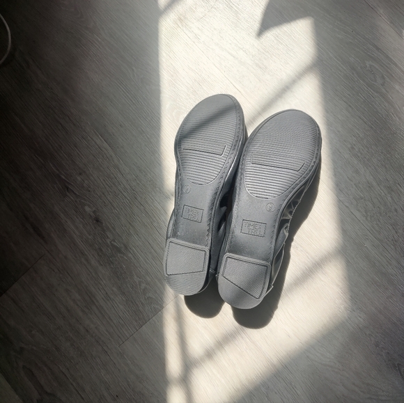 🎈5/$25 NWOT Time and Tru Scrunch Ballet Flats size 9 - Black, Faux Leather - Picture 4 of 4